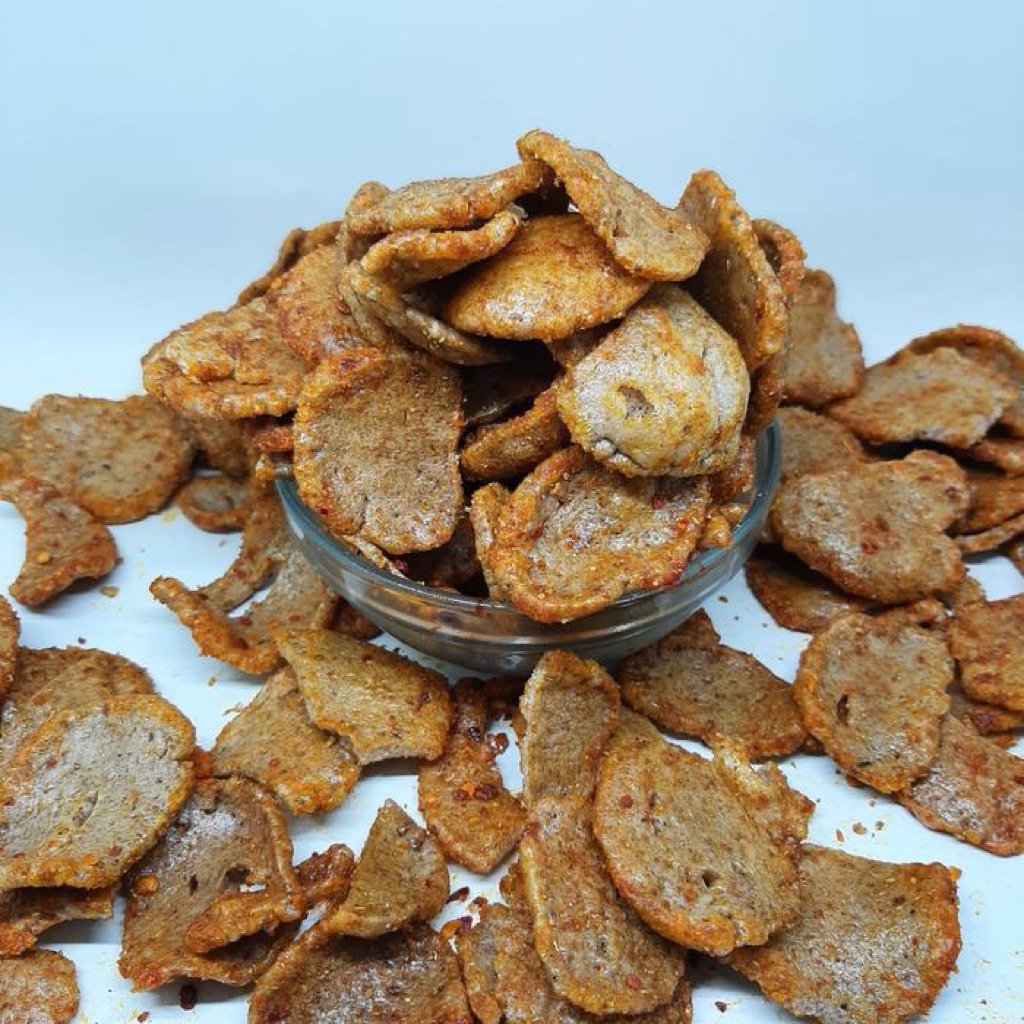 

KERUPUK SEBLAK JENGKOL PEDAS 250gr