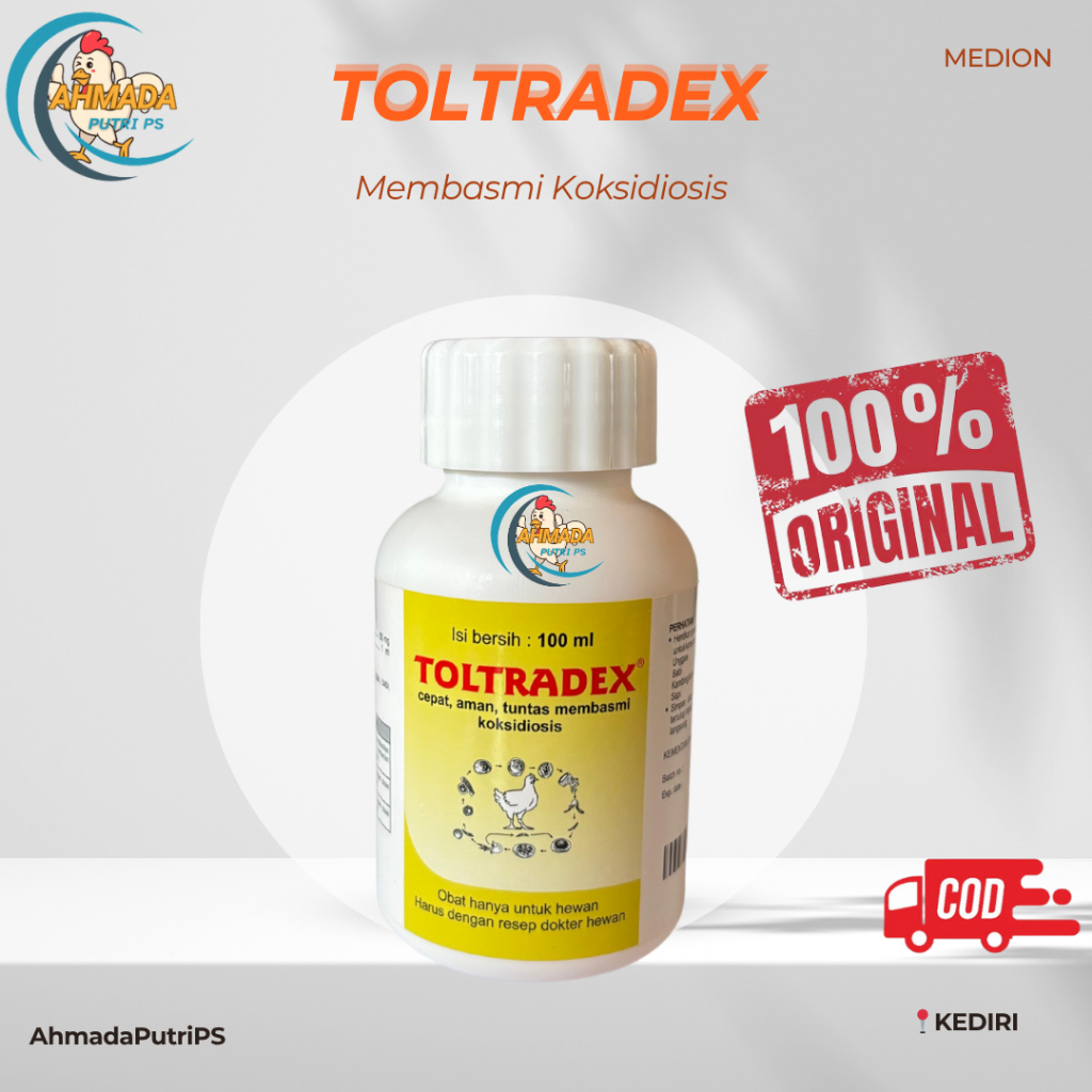 TOLTRADEX MEDION OBAT PEMBASMI KOKSIDIOSIS