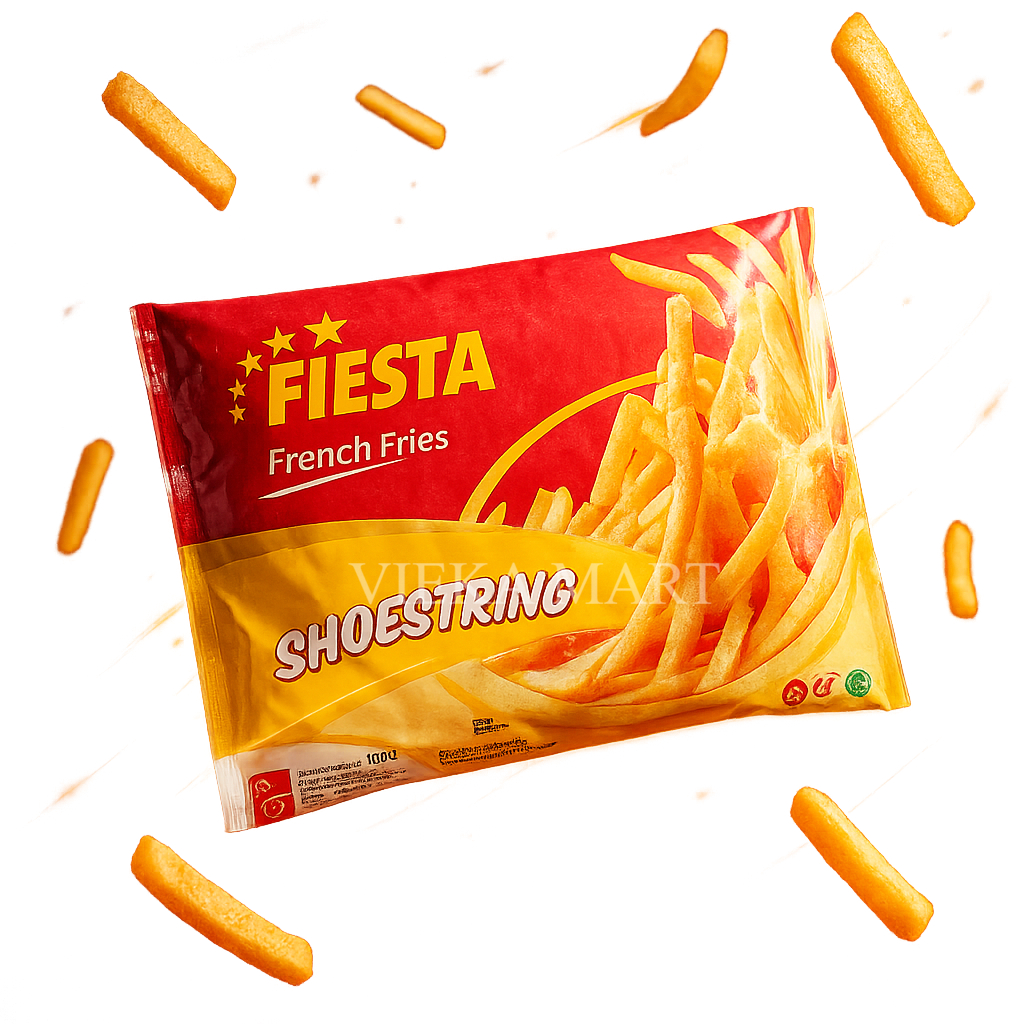 

Fiesta French Fries Shoestring 500g kentang goreng frozen