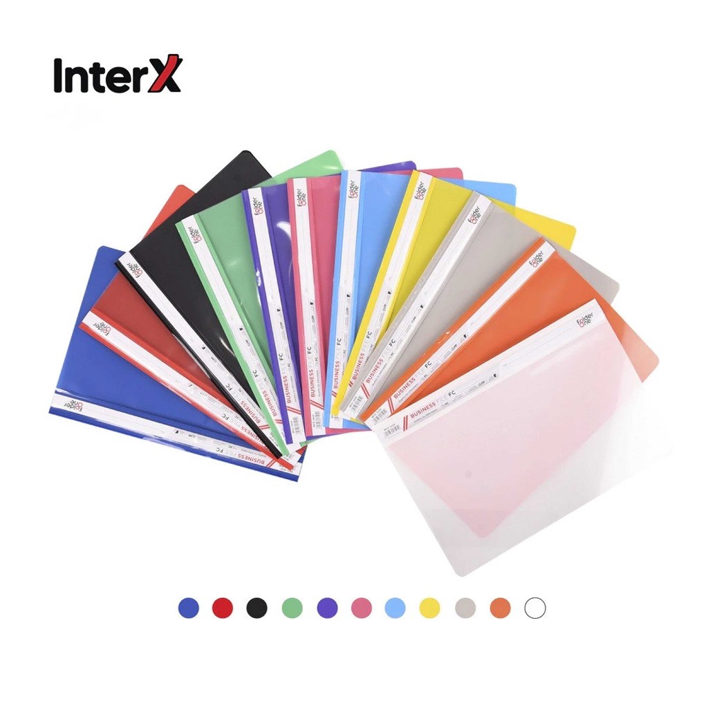 

Folder One Business File Folio / F4 (1 Pak Isi 12 Pcs) - Map Bisnis / Map Snell / Snelhecter Plastik