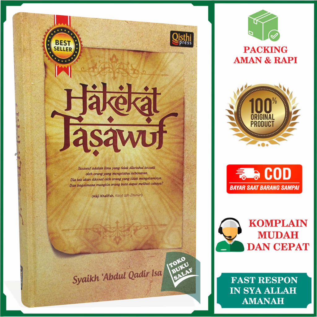 Hakekat Tasawuf ORIGINAL Syaikh Abdul Qadir Isa Pengertian Maksud Tujuan Ilmu Sufi Hakikat Marifat P