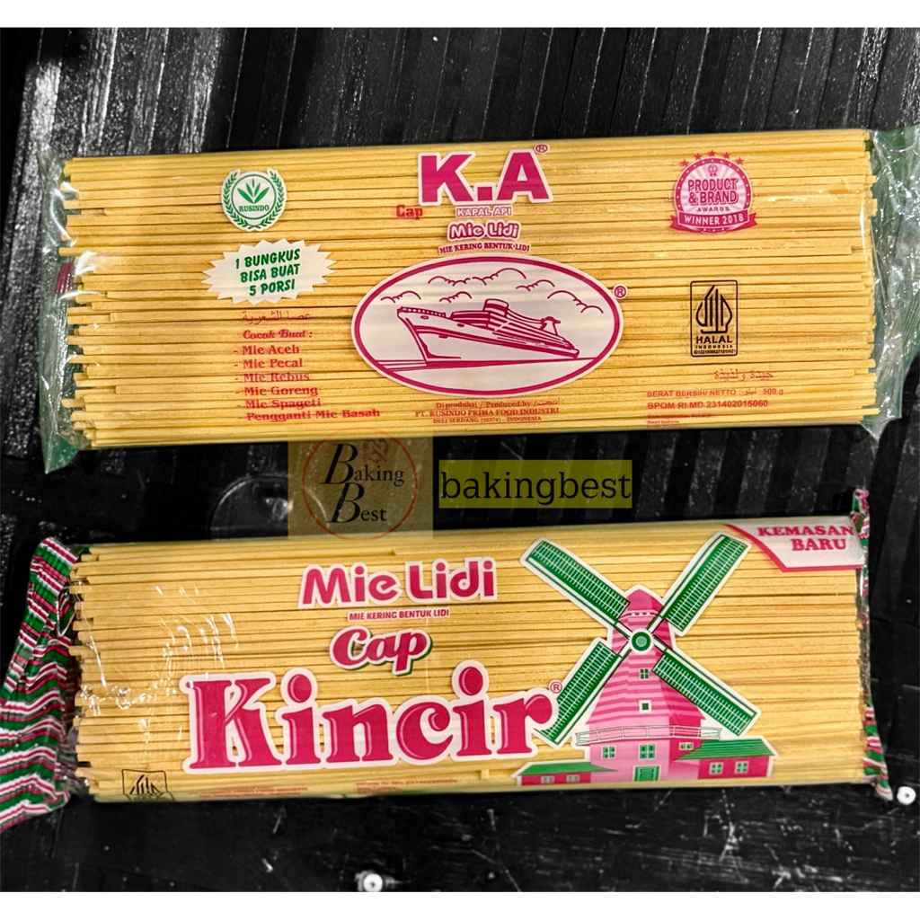 

BARU ! MIE LIDI 500 gr Halal BPOM RI . Mie Kering Serbaguna untuk Mie Aceh , Pecal , Rebus , Goreng