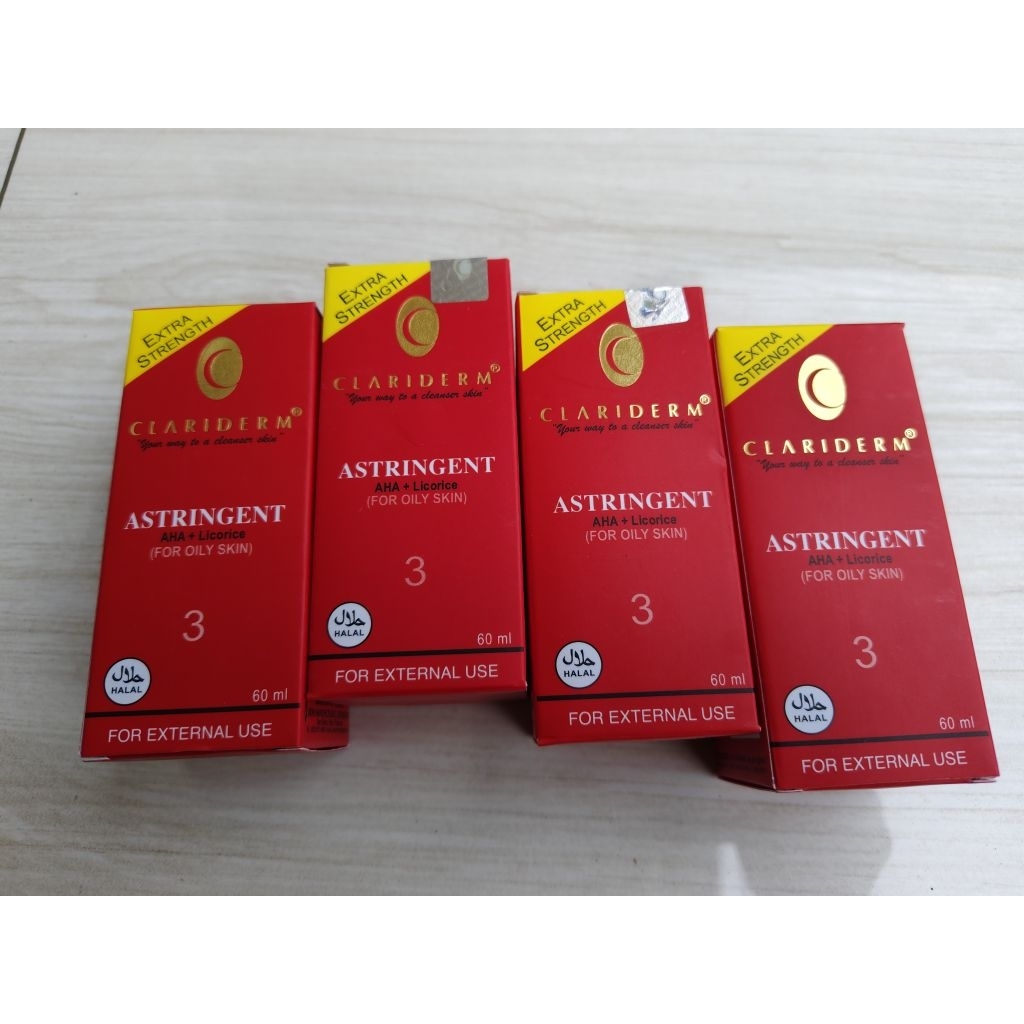 toner clariderm 100% original