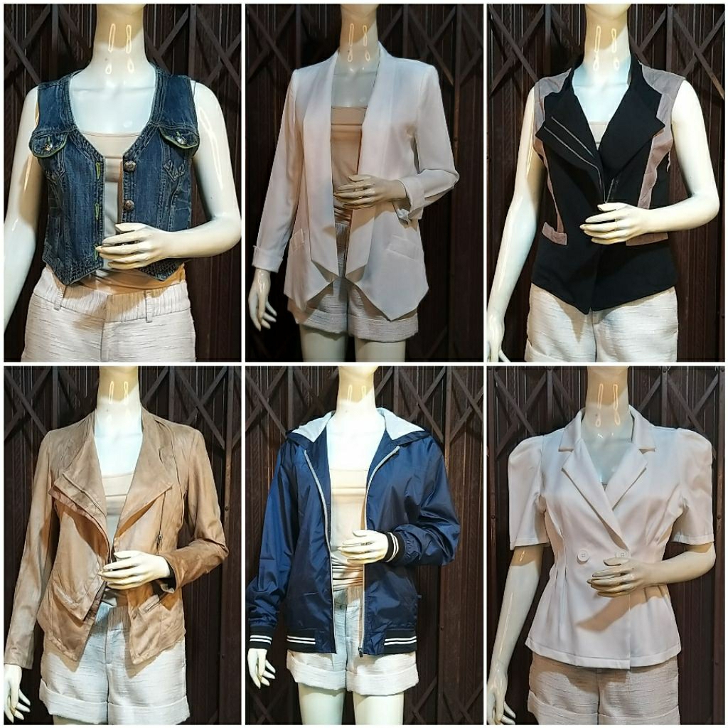 Blazer, outer, crop branded preloved