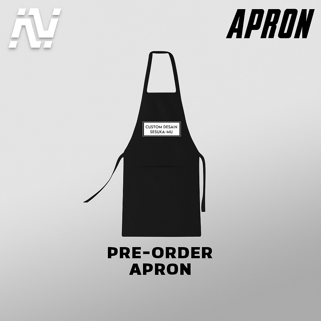 CUSTOM PRE-ORDER APRON/CELEMEK/APRON BARISTA