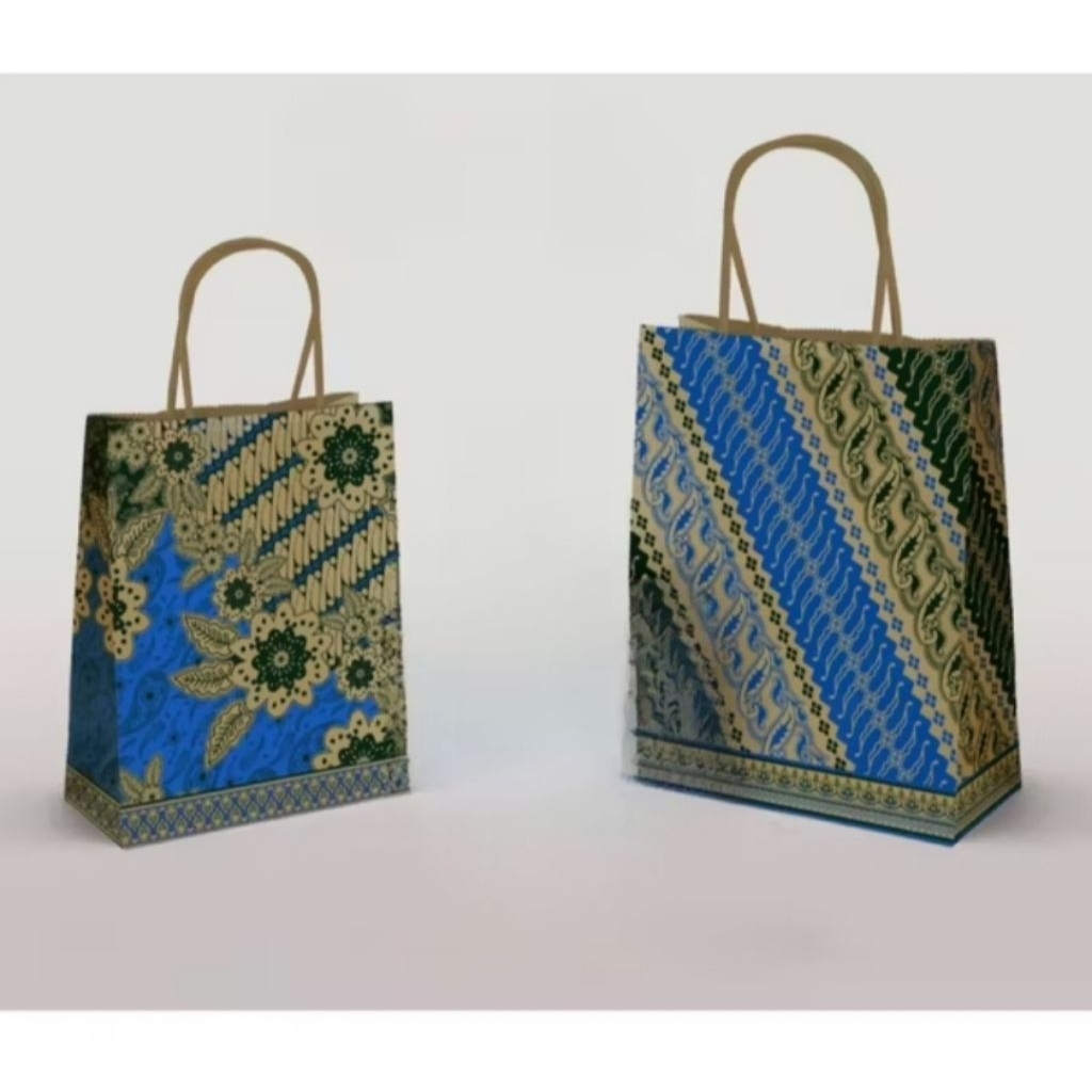 

(isi 12 pcs) Tas kertas Paper bag batik BESAR XL /Paper Bag Batik Tebal / Paper Bag Batik Jumbo
