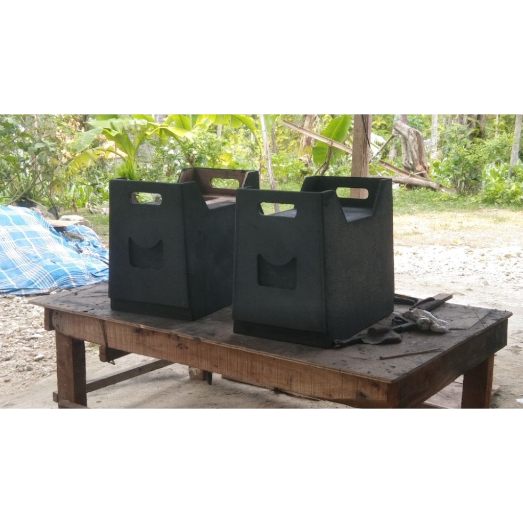 Box speaker line array 8 inch single tweeter