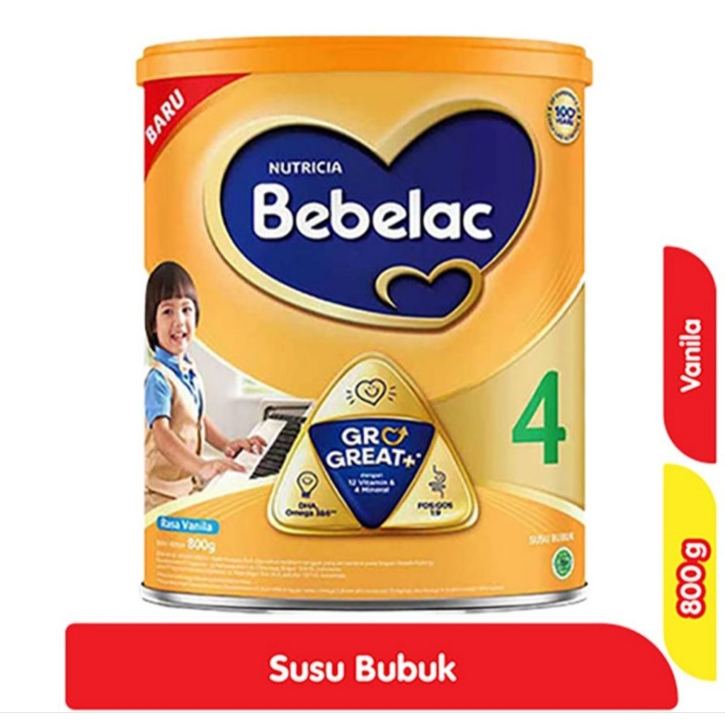 

Bebelac 4 GroGreat+ Vanila 800G