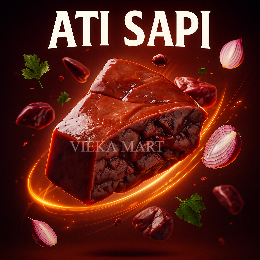 

Hati Sapi Frozen 1kg