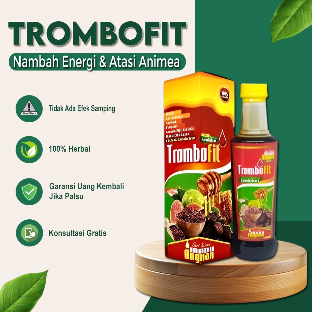 

TROMBOFIT SARI KURMA MADU ANGKAK 460GR ORIGINAL
