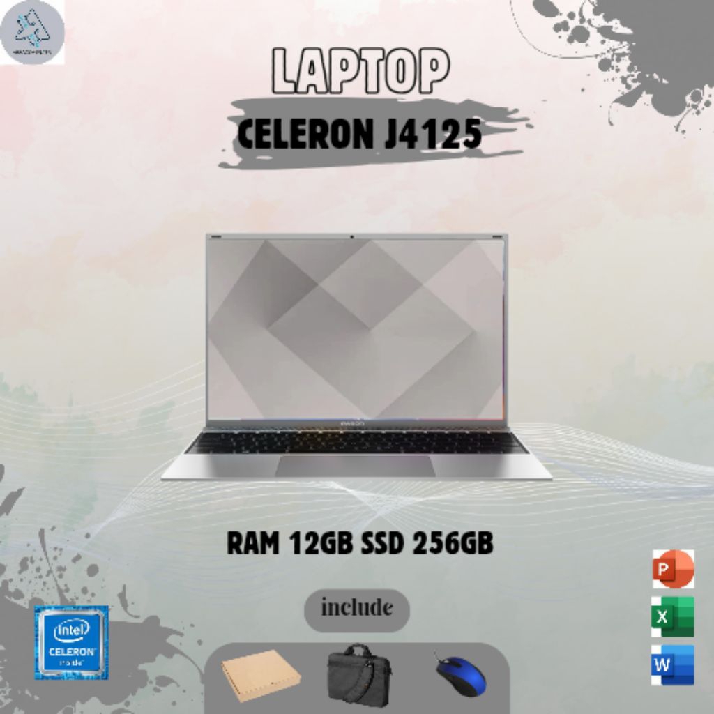 Laptop Intel Celeron Ram 12Gb SSD 256GB Second Harga Murah