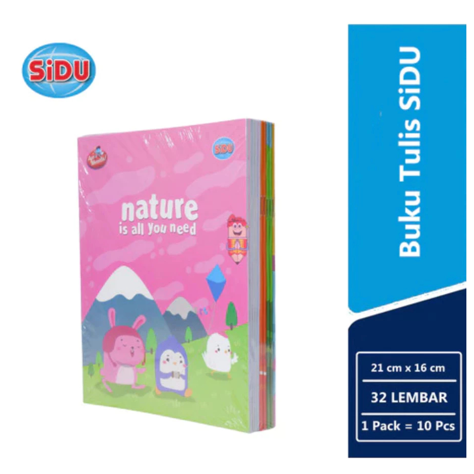 

BUKU TULIS DODO/SIDU50 LEMBAR 1 PAK (6 BUKU) original