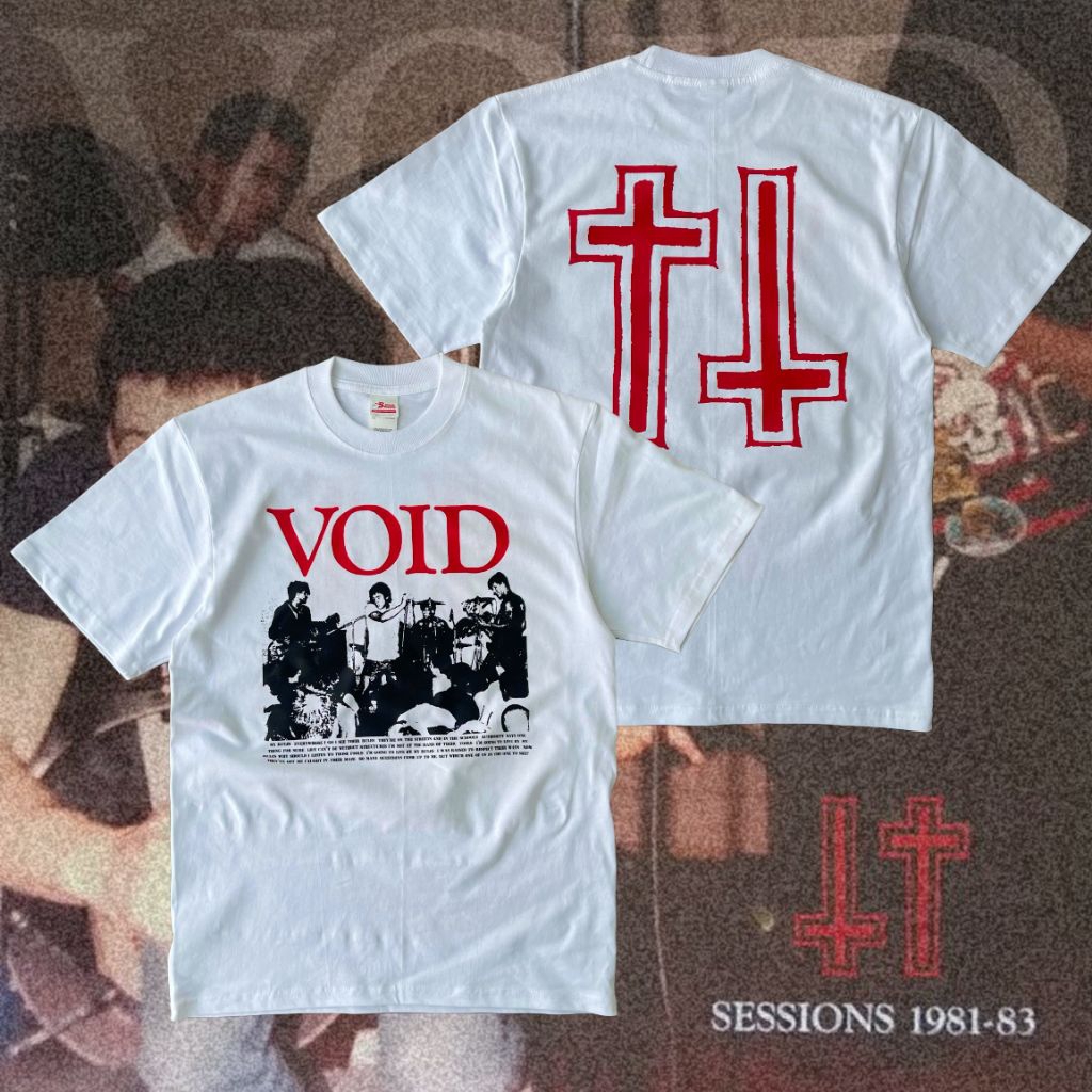 kaos band VOID - MY RULES (WHITE)