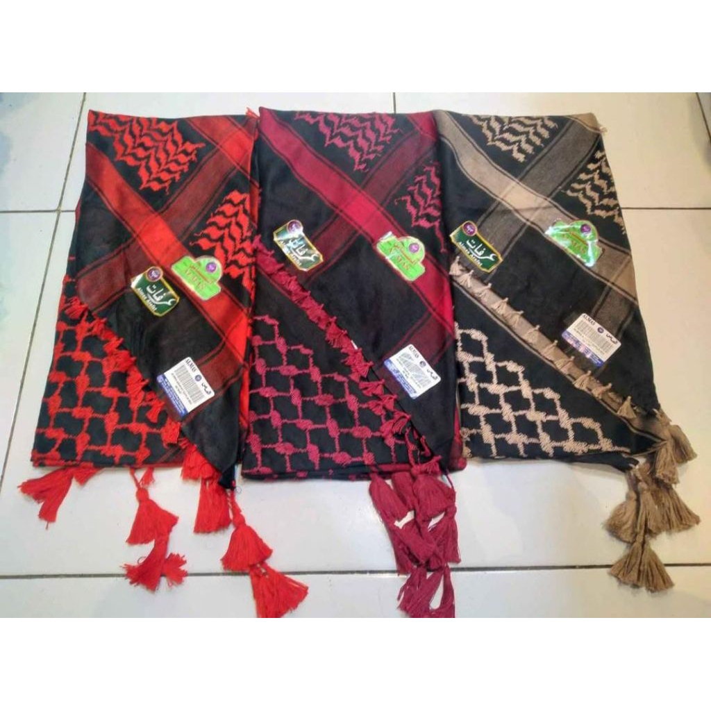 Sorban Kasmhir, Yaman, Rumbai, Terompah dll