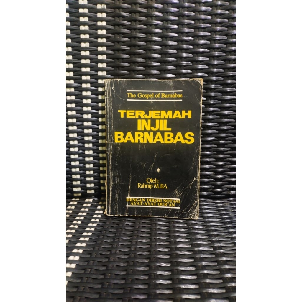 terjemah Injil Barnabas dengan diberi notasi ayat ayat Qur'an