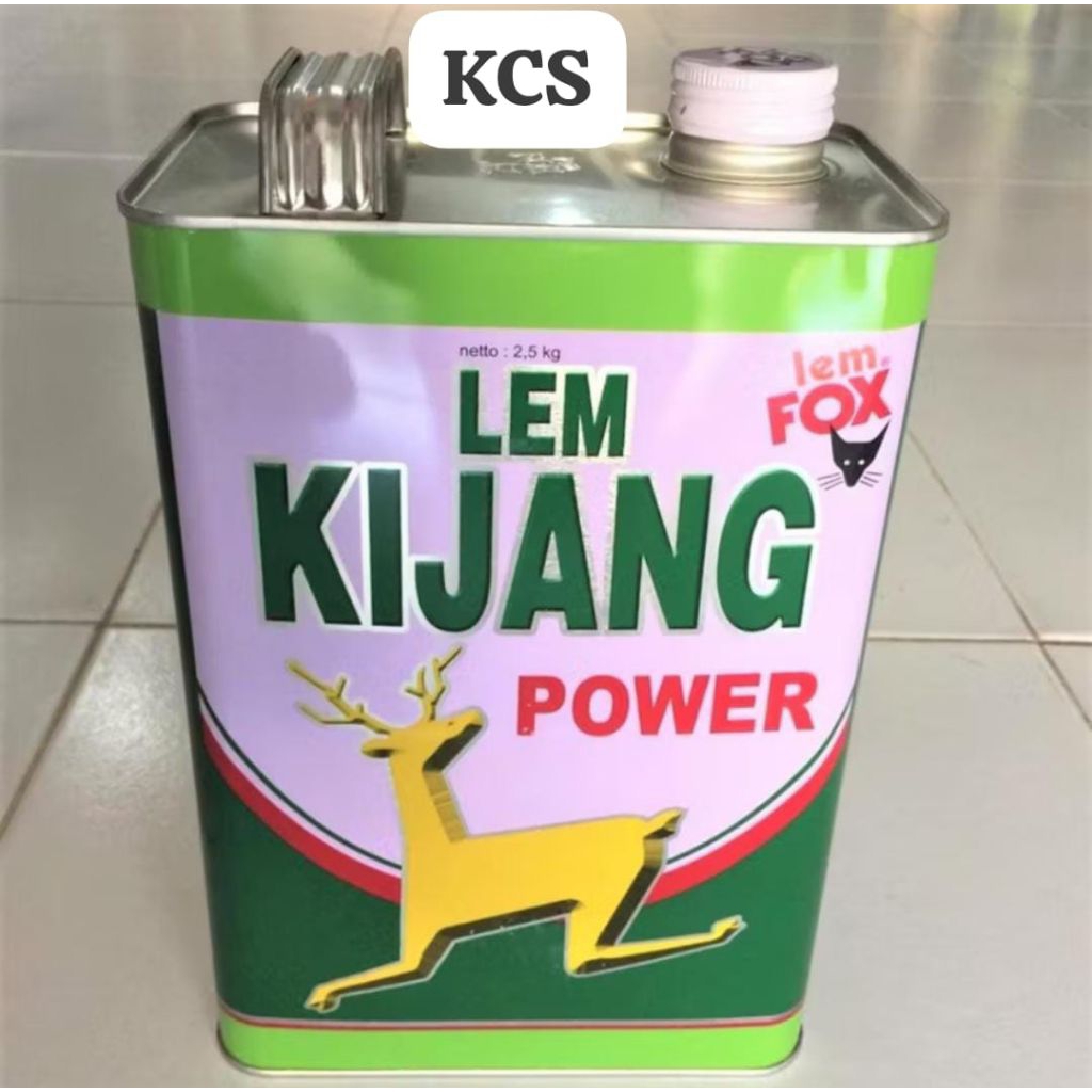 

Lem Fox Kemasan 2,5 Kg