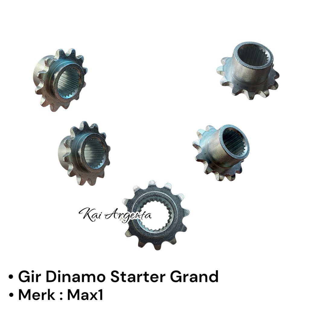 Gigi Gear Dinamo Starter Kecil Grand/Legenda/Supra fit/Revo-Merk Max1