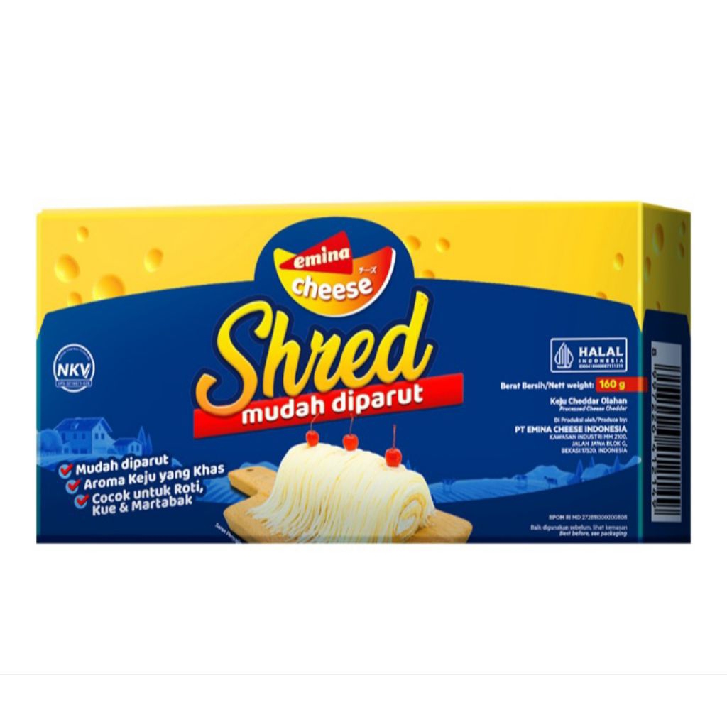 

KEJU - Emina Cheese Shred Box 160g