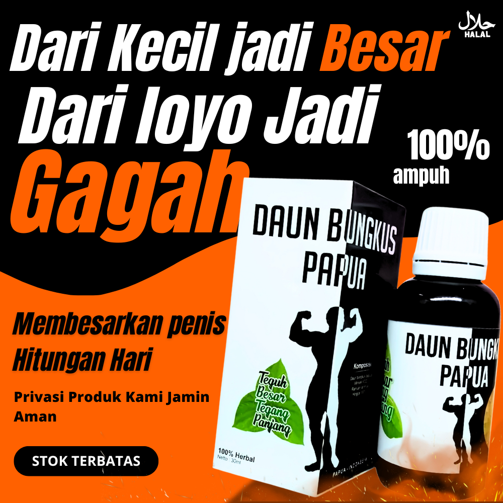 (TOP1DAUN BUNGKUS 100% Original Asli Papua bpom