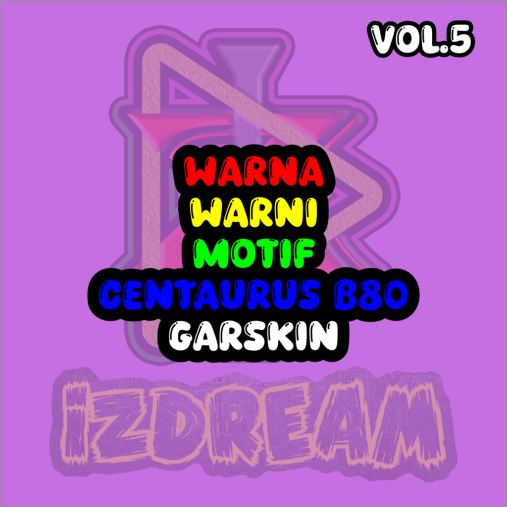 

STICKER MOTIF WARNA WARNI INNER CENTA B80 (VOL.5)