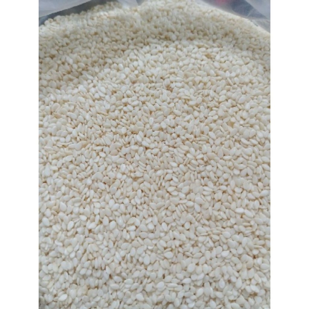 

White Sesame Seed 500gram / Wijen Putih Mentah