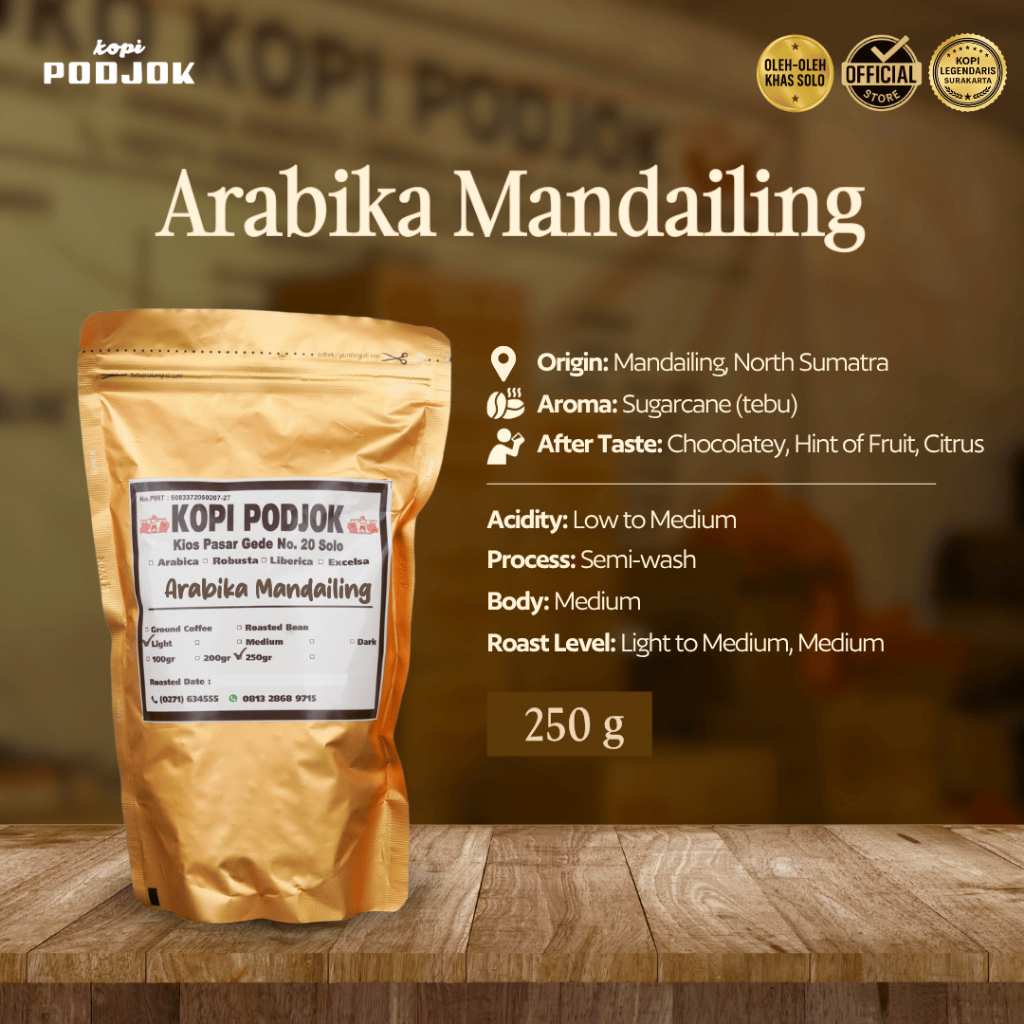 

Kopi Arabika | Kopi Arabika Mandailing | Kopi Podjok