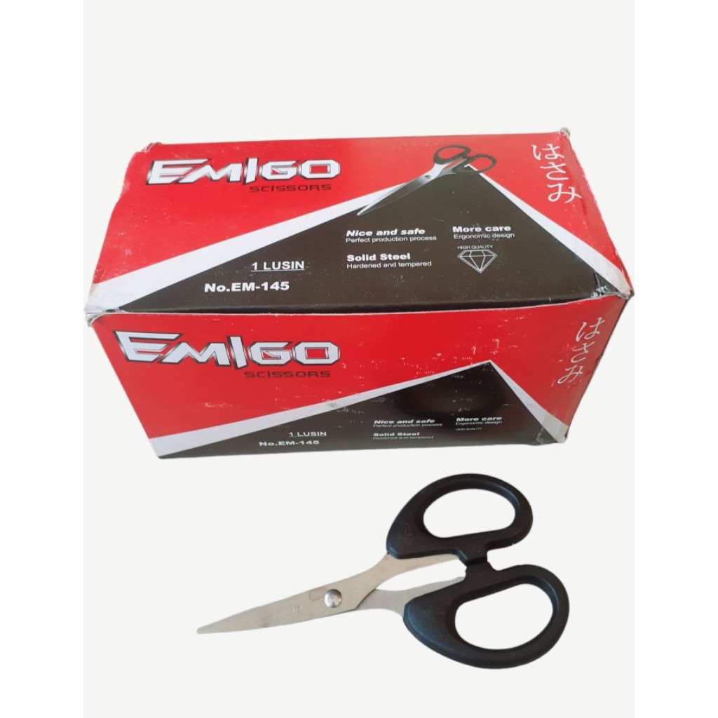 

Gunting Emigo Kecil - Tanggung / Gunting Tajam / ukuran 12cm-16cm