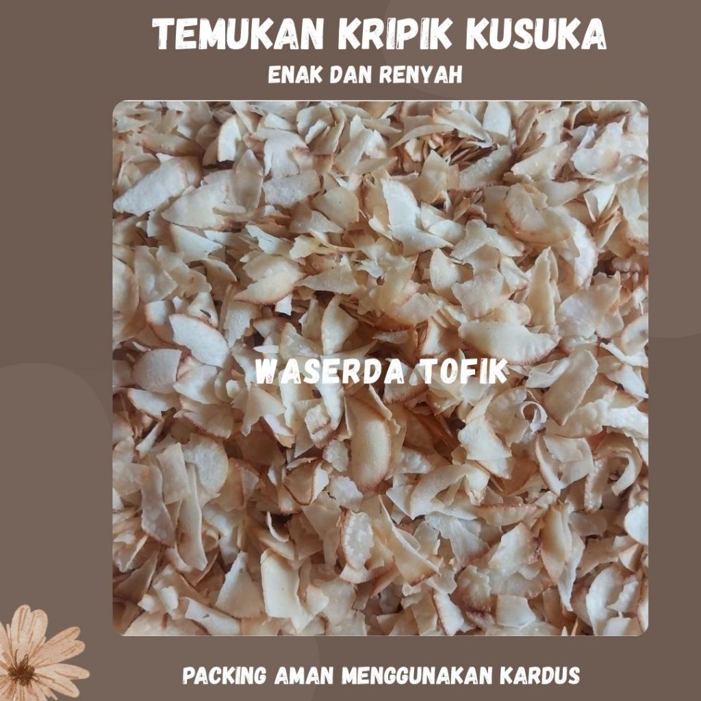 

Remukan Keripik Kusuka 1kg free kardus