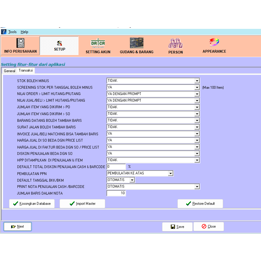 software accounting akuntansi percetakan printing