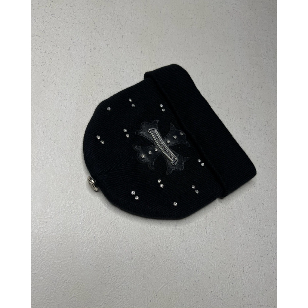 BEANIE CHROME HEARTS - BEANIE HAT CHROME HEARTS - BEANIE CH