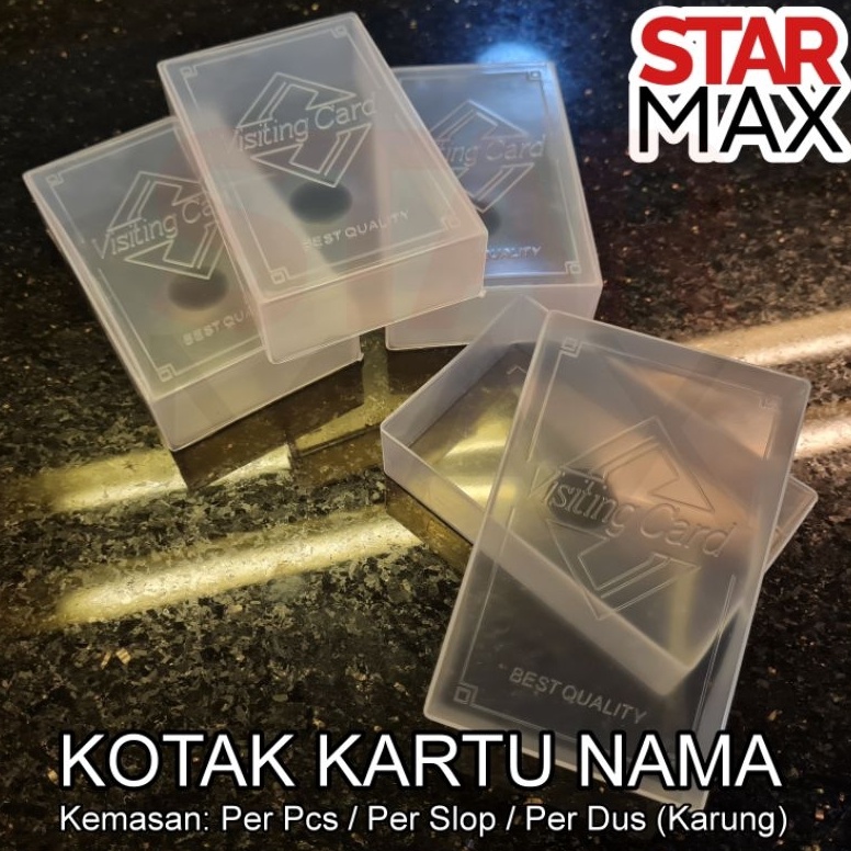 

KODE F66T Kotak Kartu Nama 1 dos isi 6 pcs