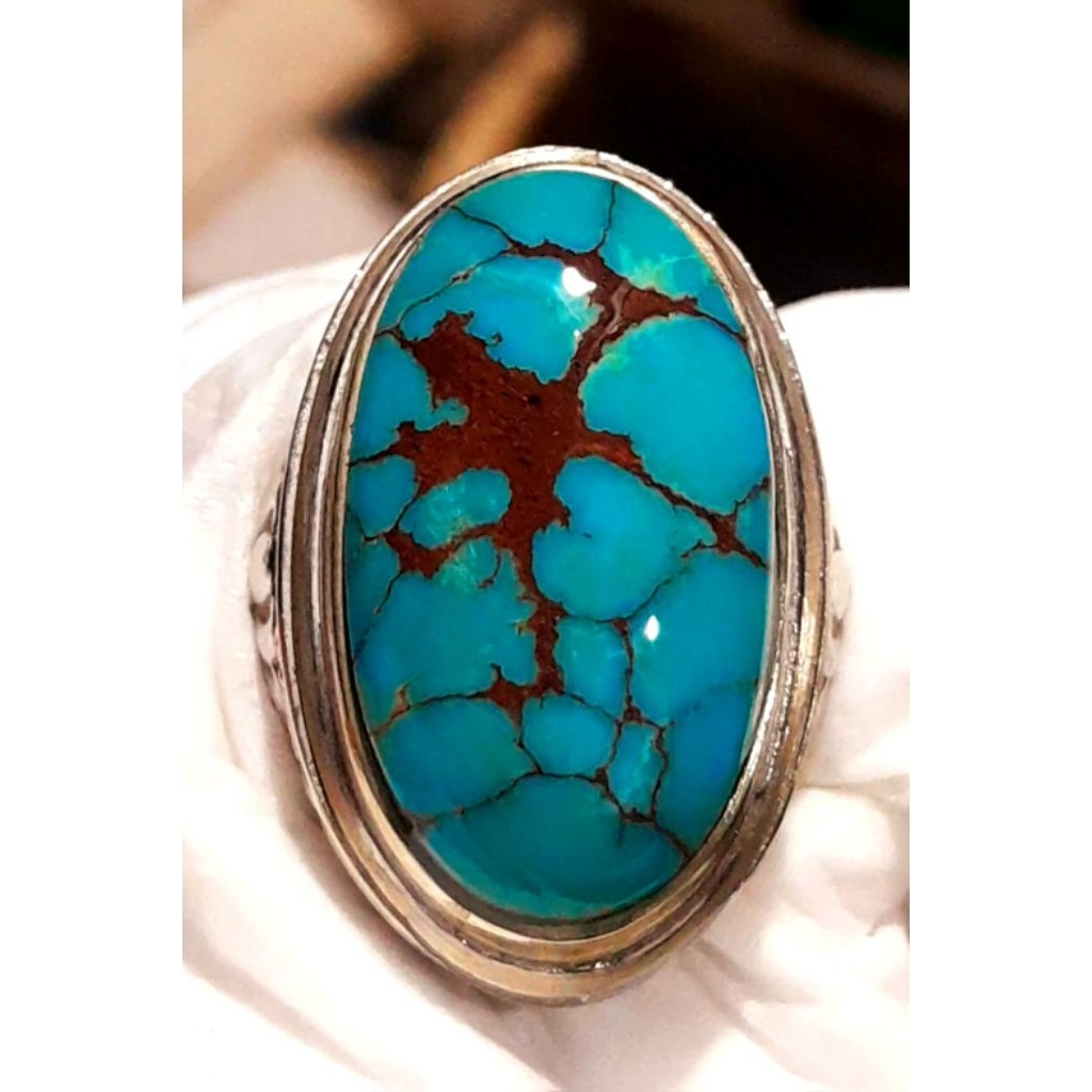 Pirus Persia premium Hijau Tosca ceplok kuro urat emas HQ size jumbo kode 03