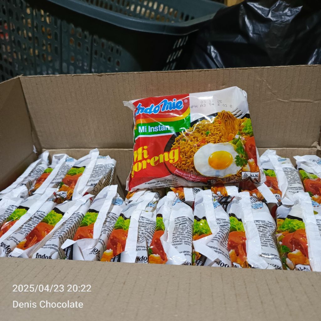 

Indomie Goreng 1Dus isi 40pcs