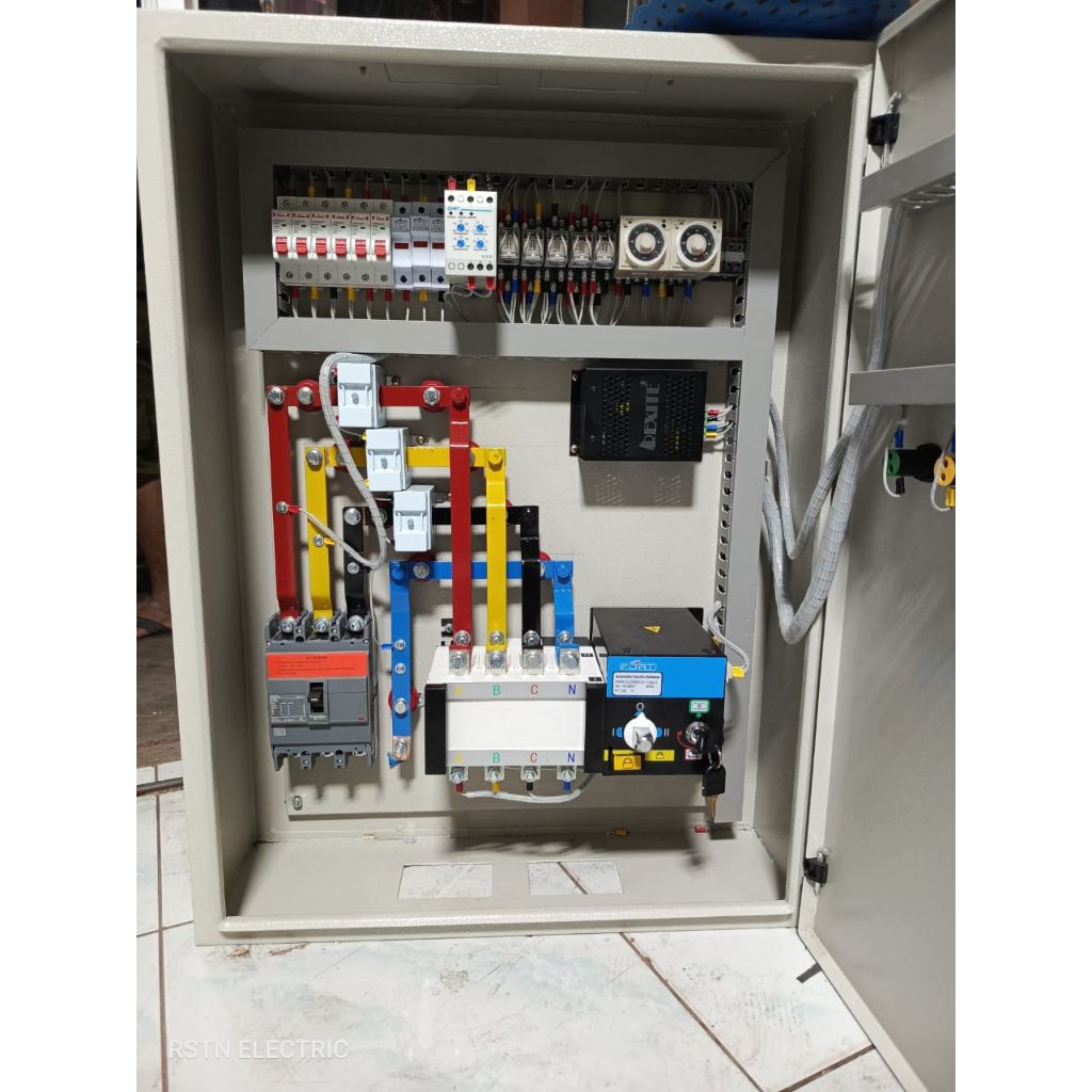 Panel ATS AMF 3Phase PLN Genset 60kva