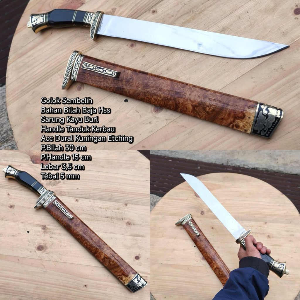 golsem bahan HSS tanduk kerbau