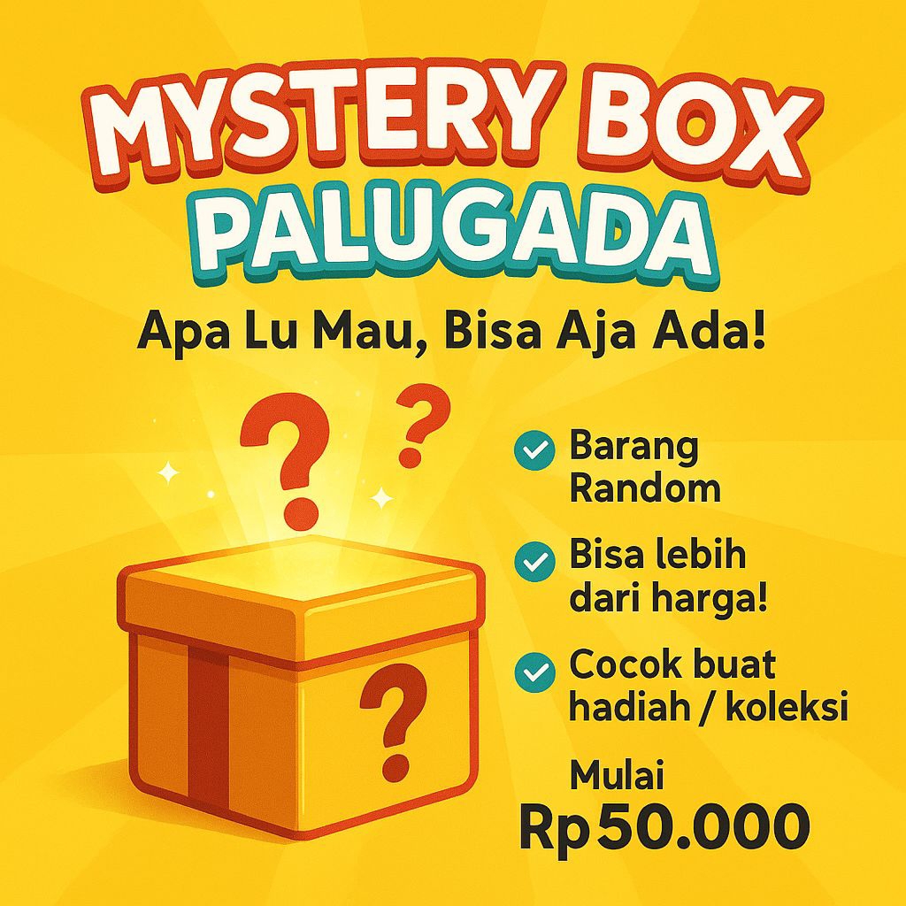 

MYSTERY BOX PREMIUM | Semua Ada! Surprise Box Isi Random Barang Menarik & Unik