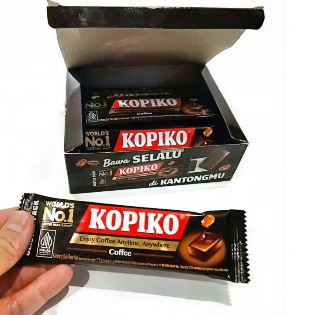 

kopiko permen blister pack @24g coffe candy permen kopi