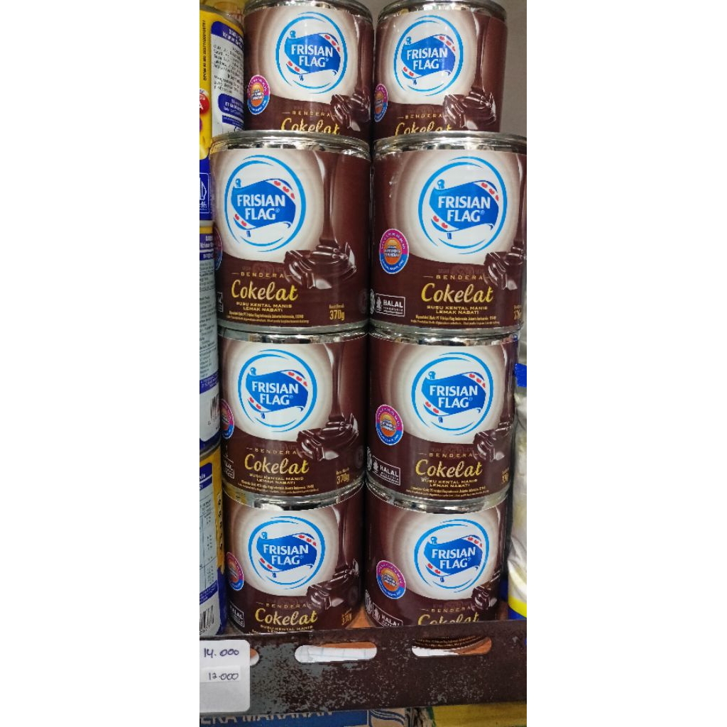 

Frisian Flag Kental Manis Kaleng Coklat 370gram
