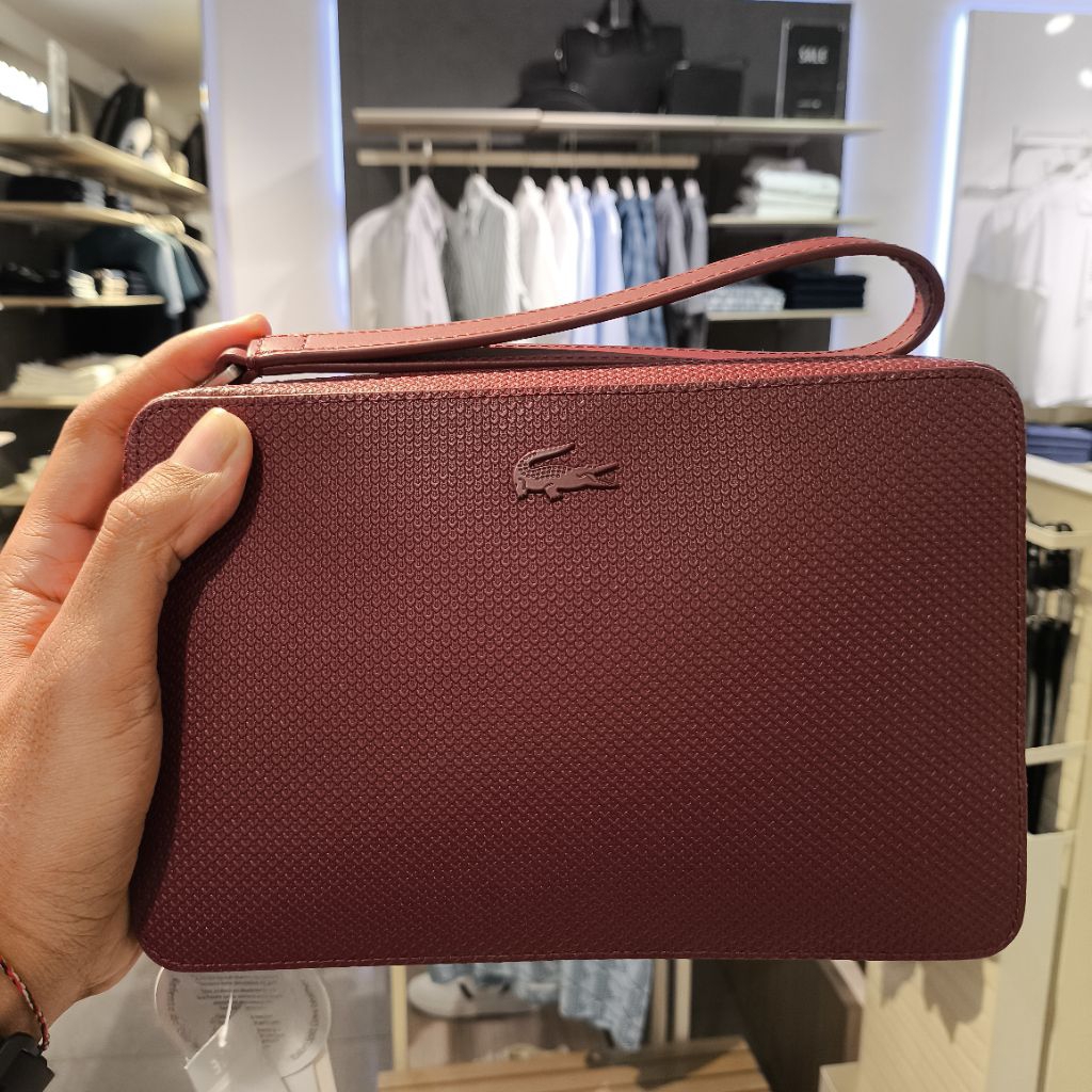Clutch Lacoste Red Original