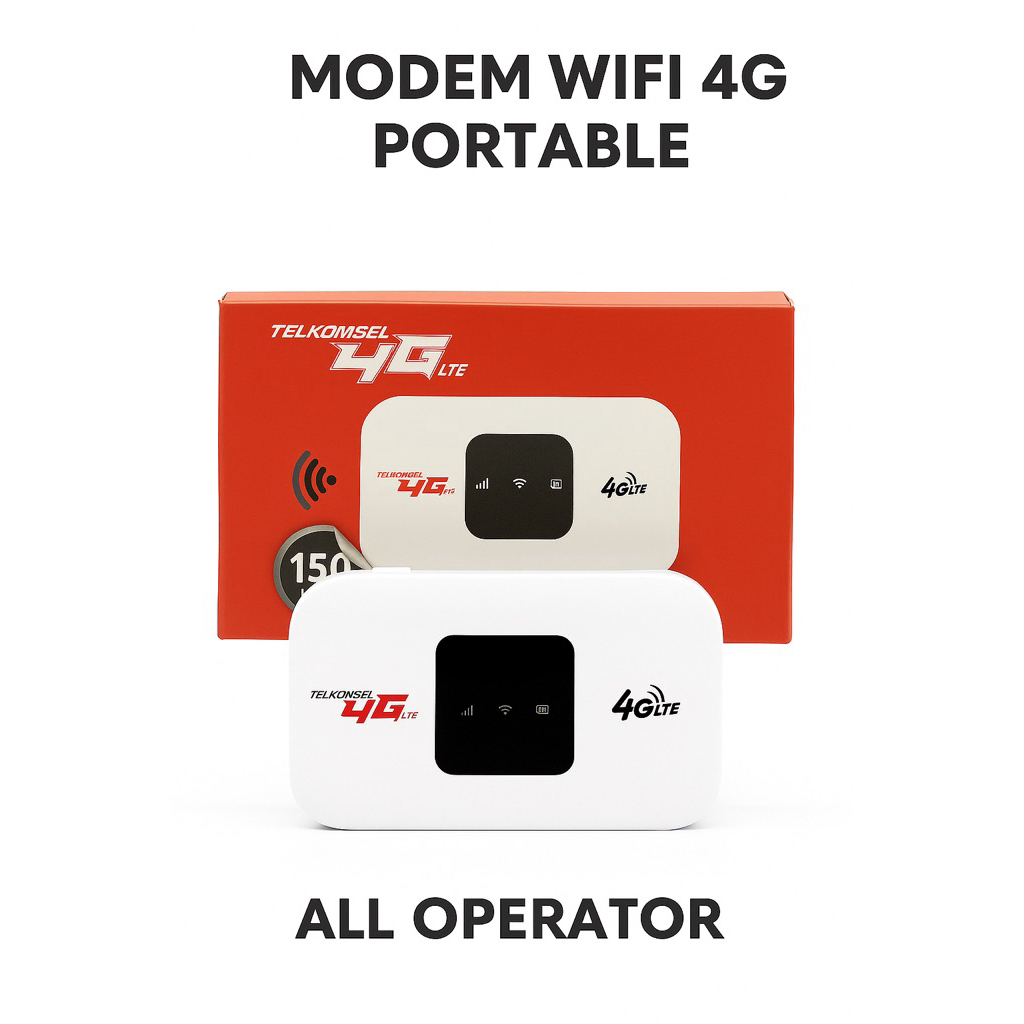 Modem Wifi Mifi Portable 4G Unlock All Operator