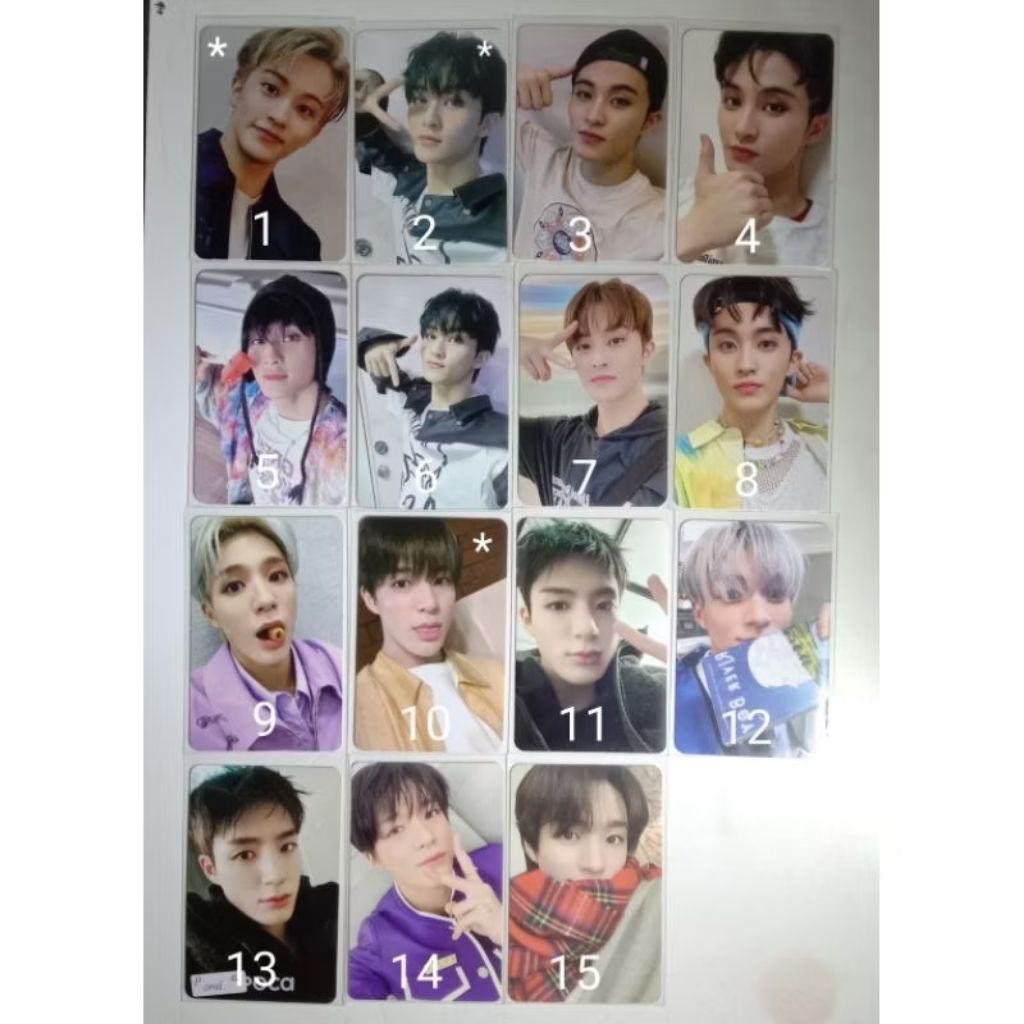PHOTOCARD MARK MAUNG JENO REALCITY  MURAH
