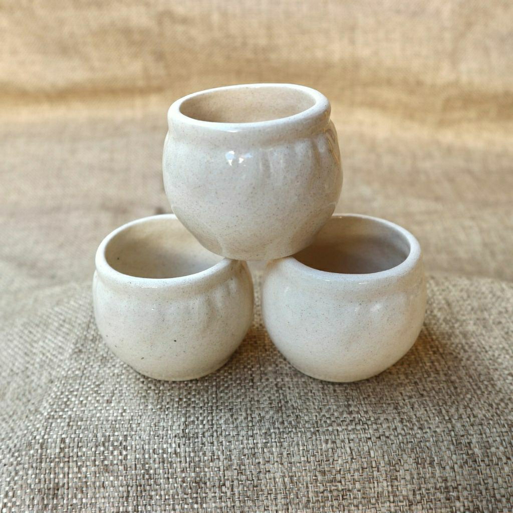 cawan keramik wadah tirta bali