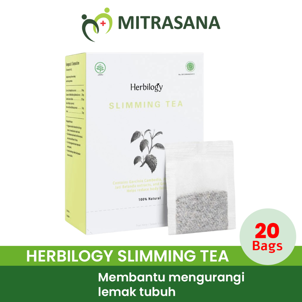 

Herbilogy Slimming Tea 20 Teabags - Mengurangi Lemak Tubuh