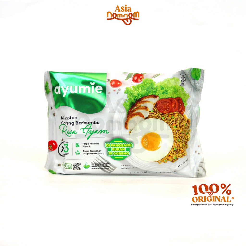 

Ayumie Mi Instan Goreng Rasa Ayam (20 Pcs)