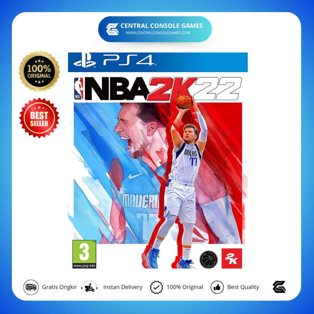 BD Kaset PS4 NBA 2K22 2022