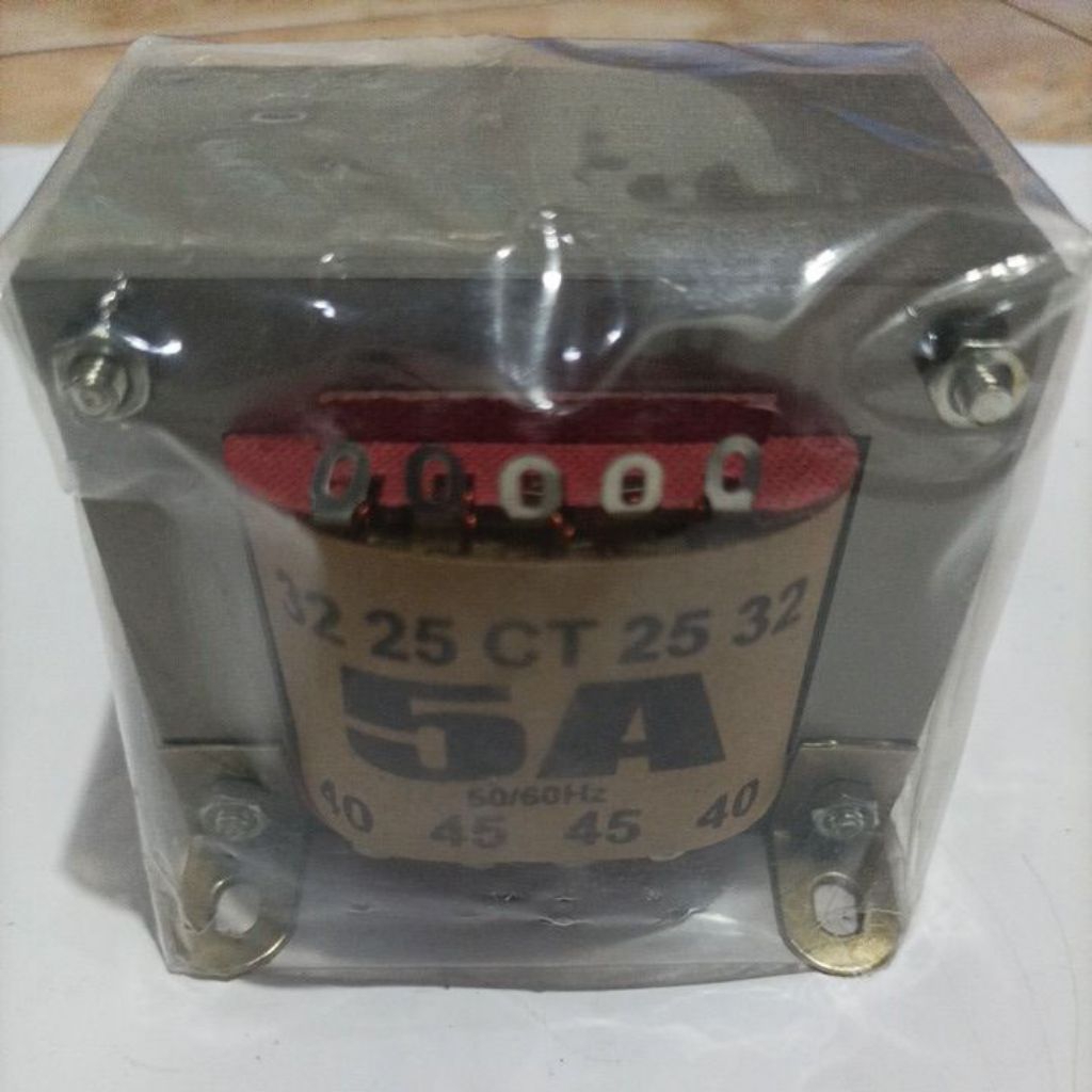 trafo 5amper ct 45 kecil full tembag ori real