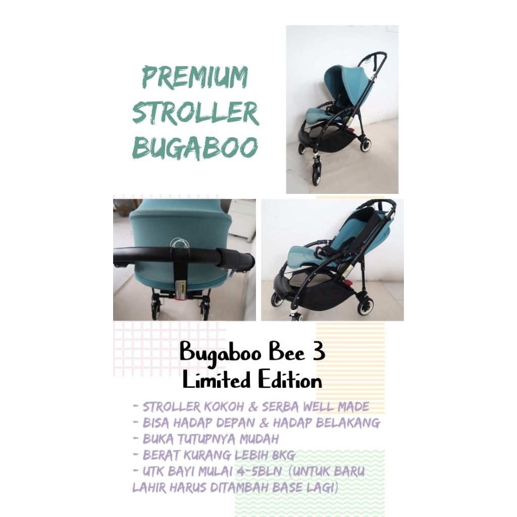 [SEWA] Bugaboo Bee3 Stroller