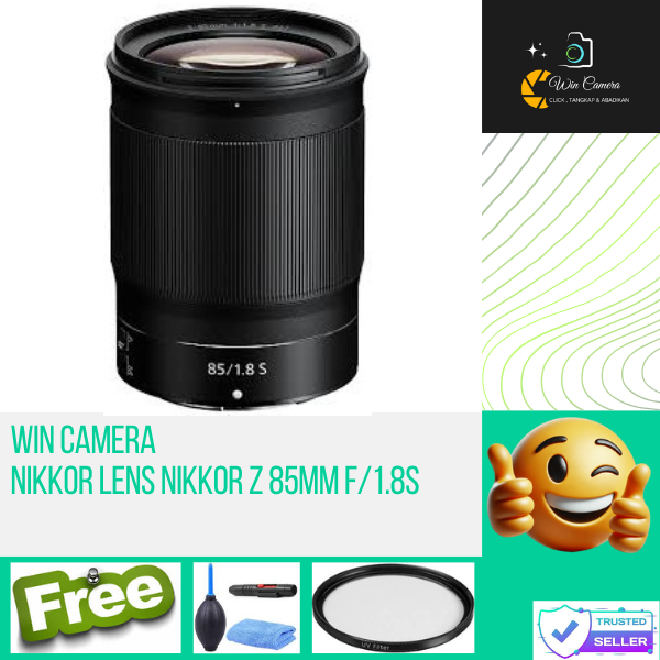 Lensa Nikon Z 85mm f/1.8s / Lens Nikon