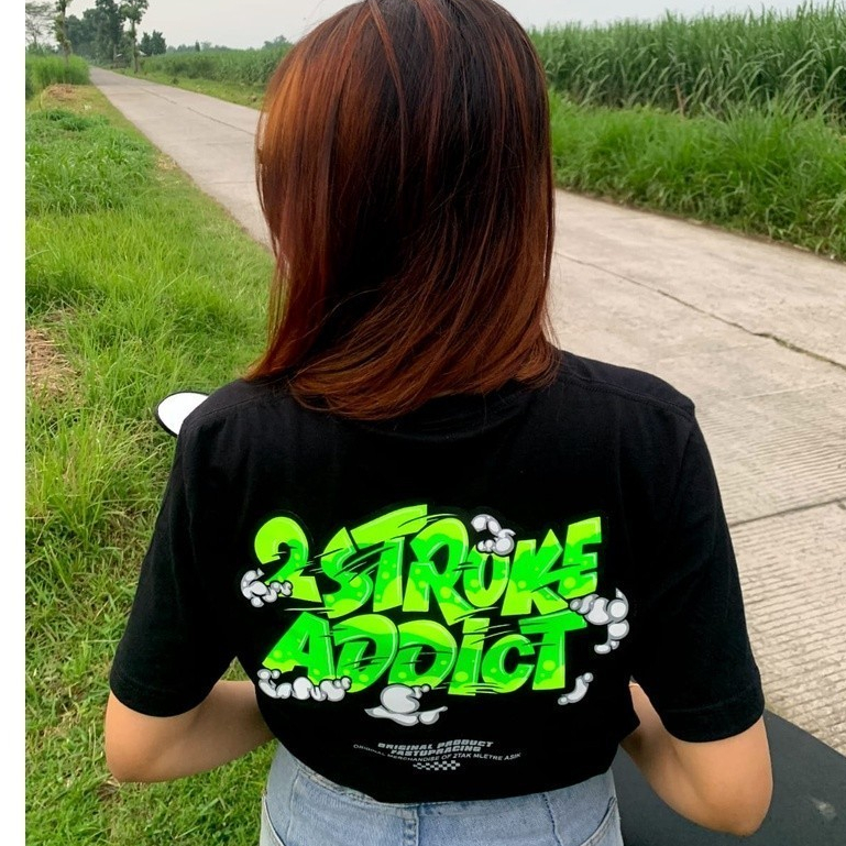 TERLARIS KAOS 2TAK 2 STROKE FRE STIKER KAOS F1ZR 2 TAK