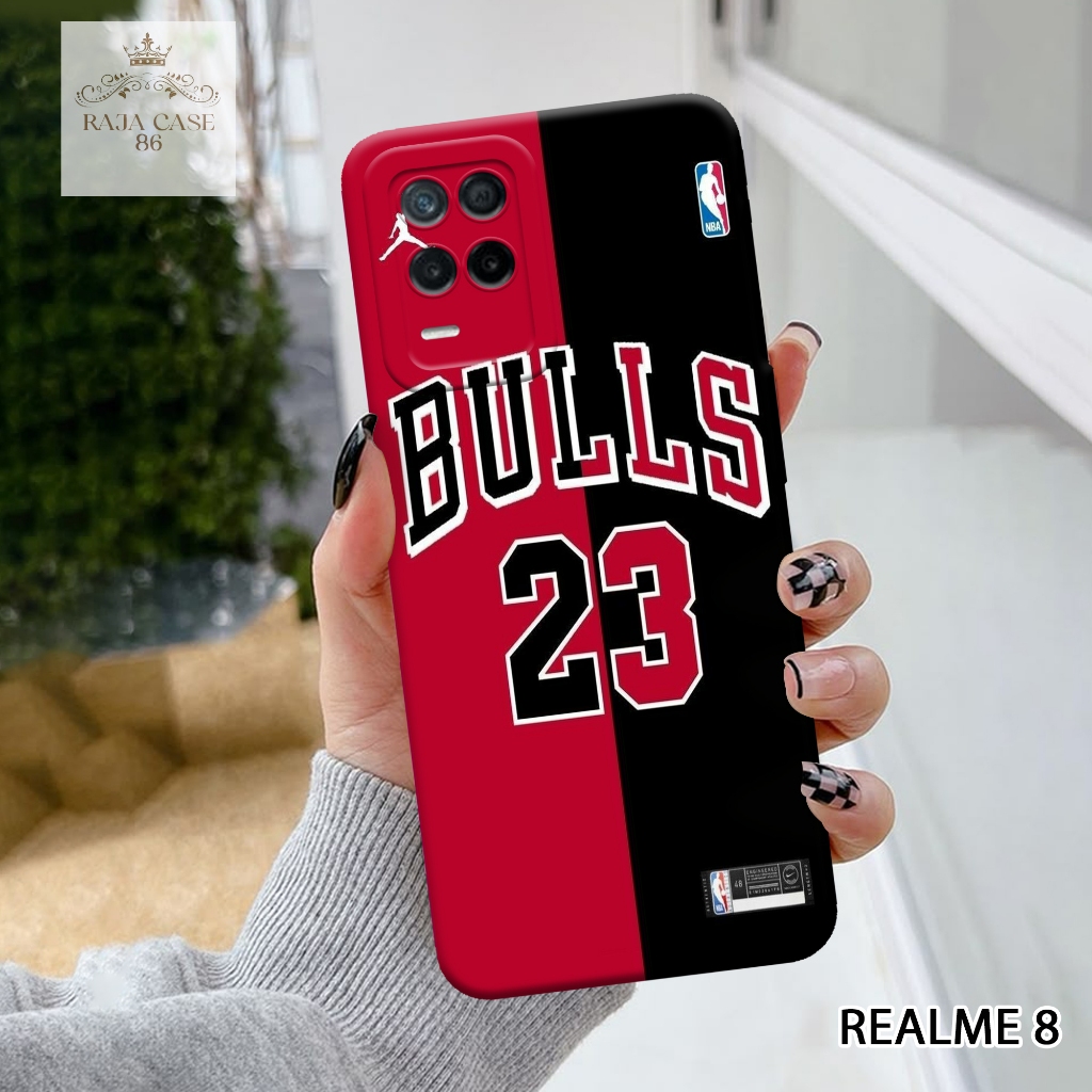 Case Realme 8 - Rajacase - casing Realme 8 - Motif case Branded - Pelindung handphone - Realme 8 - S